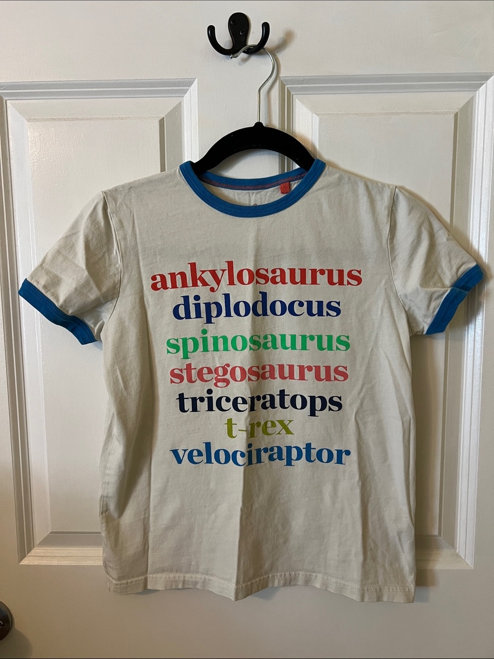 Mini Boden Dinosaur Name T-Shirt